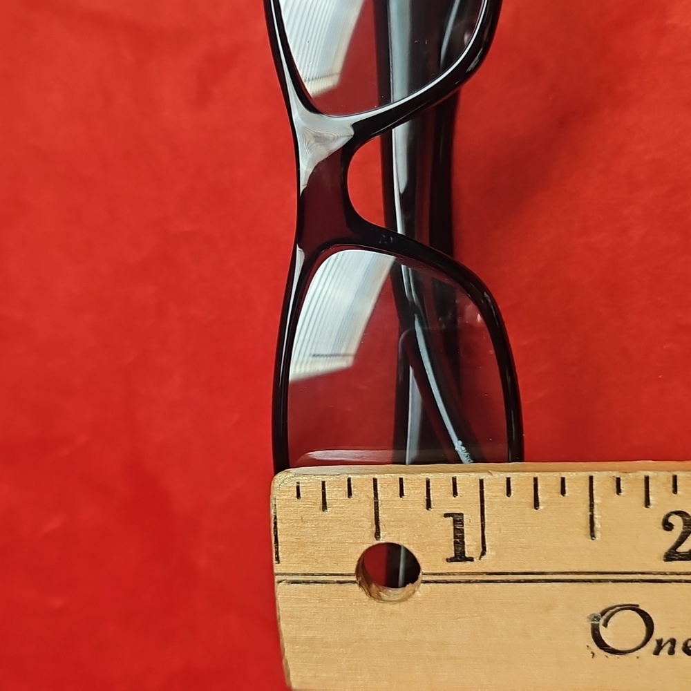 Vintage Gucci Black Rectangular Glasses with Logo… - image 7